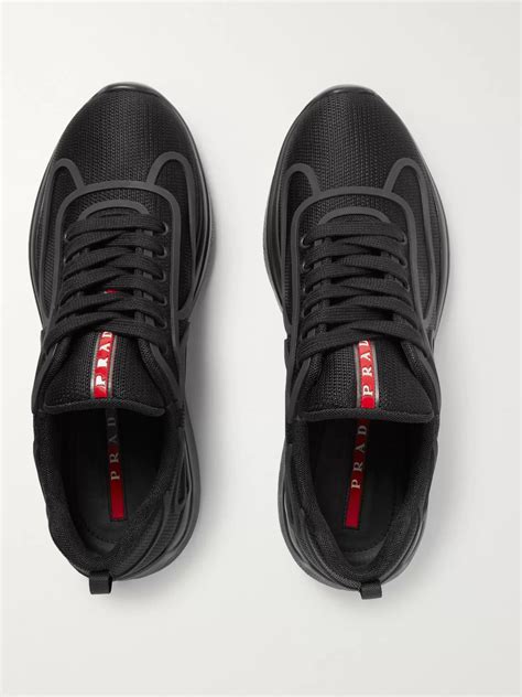 black prada americas cup sneakers|prada rubber america's cup.